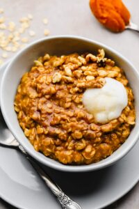 Pumpkin oats flour